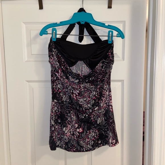 Studio Y Black and Pink Beaded Halter Medium -SOLD - Picture 3 of 9